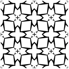 seamless pattern.Simple stylish abstract geometric background. Monochrome Picture. Black and white color. Design for decor, prints, textile or wrapping.Design element for prints. 
