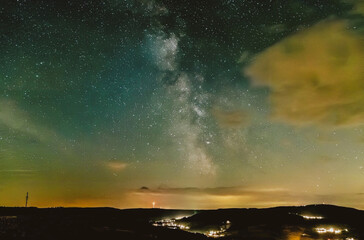 Late August Milkyway over the Fulda mountainous region