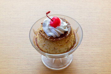 レトロな焼きプリン