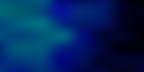 Dark blue vector blurred background.