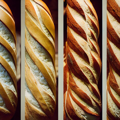 collection of bread