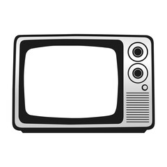 Vintage tv graphic