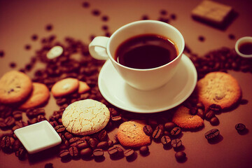 coffee and cookies