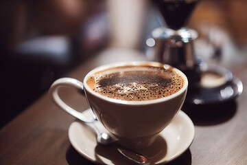 cup of cappuccino