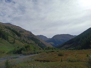 autumn in the mountains