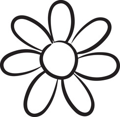 Coloring book for children, Ursinia flower vector illustration icon