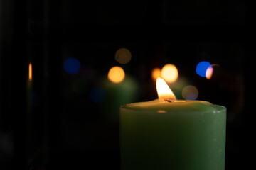 Velas de navidad