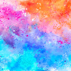 happy carnival splatter background
