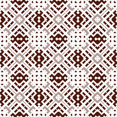 Geometric pattern. Seamless vector background. Ethnic graphic design.