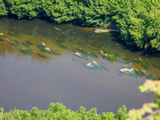 canotage sur la Dordogne en France