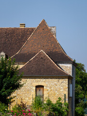 Fototapeta na wymiar maison périgourdine à Domme en Dordogne en France