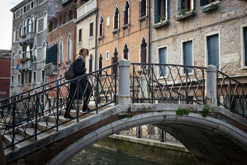 Female Tourist in Venice
