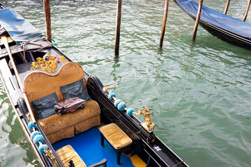 Fototapeta na wymiar Venice Gondola waiting
