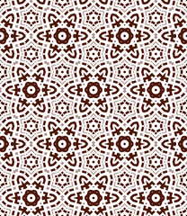 Geometric pattern. Seamless vector background. Ethnic graphic design.