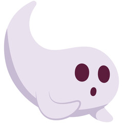 Confused Ghost Illustration