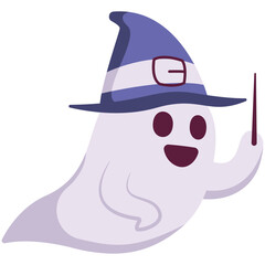 Wizard Ghost Illustration