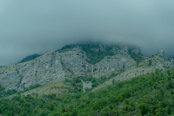 Obraz premium Bridge. Bridge in the mountains. Montenegro.