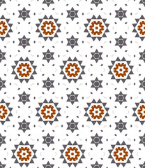 Geometric pattern. Seamless vector background. Ethnic graphic design.