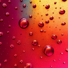 An abstract computer generated illustration of a metallic paint surface background with metallic paint droplets. A.I. generated art.
