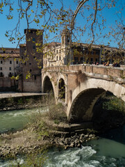 Obraz premium Ponte Fabricio,