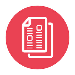 Copy content vector icon 