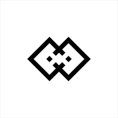 cat logo vector abstract template