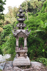 Old building objects related to beliefs and religions