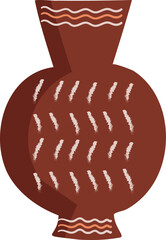 Minimalist modern Ceramic Vase element