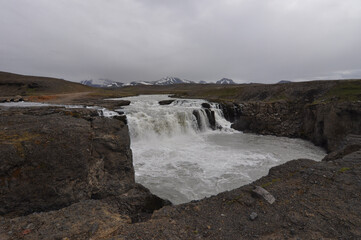 Iceland, country landscapes.