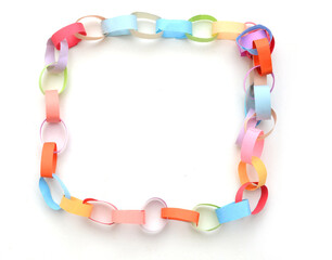 Square paper chains