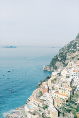 Amalfi Coast in the Summer Landscape