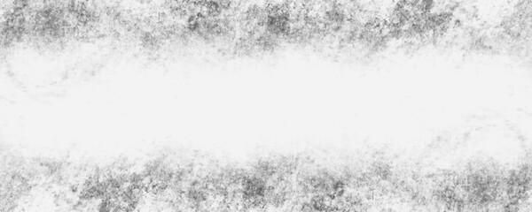 Old black cement wall with frame peeling plaster. Grunge cracked black concrete wall texture background. Black and white grunge texture or background with space for text or image.
