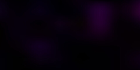 Dark pink, blue vector blur background.