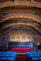 Obraz premium Perugia. Art of the palaces and churches of the medieval historic center.