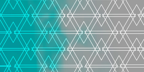 Light BLUE vector texture with lines, triangles.