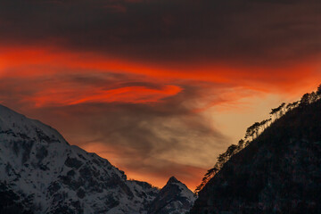 Sunset from home
