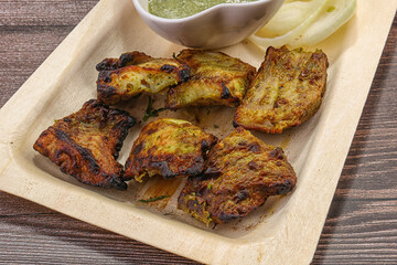 Indian cuisine - Fish tikka tandoori