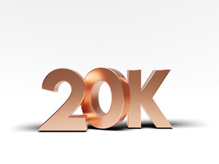 20K Subscriber Celebration PNG transparent background