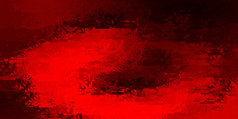 Light Red vector background with polygonal forms.