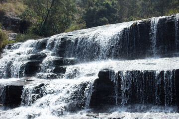 waterfall in kodanadu tamilnadu. Water falls in the hidden waterfall in kodanadu