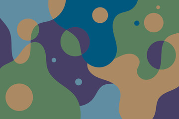 Obraz na płótnie Canvas abstract calm colors swirling geometric background 