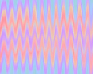 Purple, orange and blue pastel color wavy background, moving madness