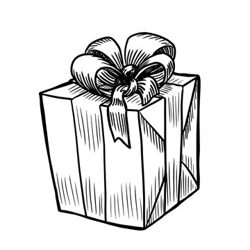 Gift vector illustration on white background