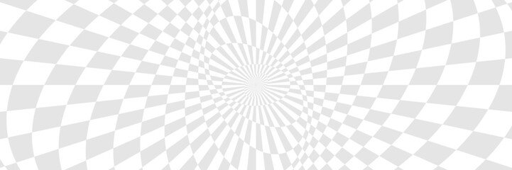 Vector abstract background. Simple illustration with optical illusion, op art.