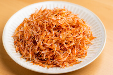 Dried shrimp prawn seafood cuisine