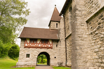 Saint Nikolaus church in Balzers in Liechtenstein