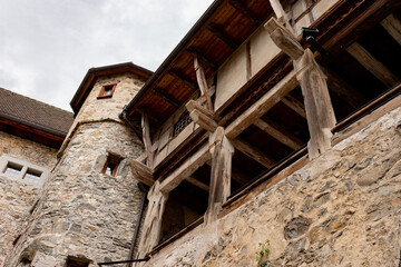 Gutenberg castle in Balzers in Liechtenstein