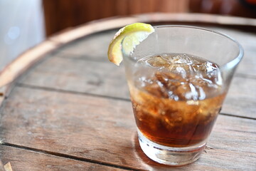 rum and cola drink beverage