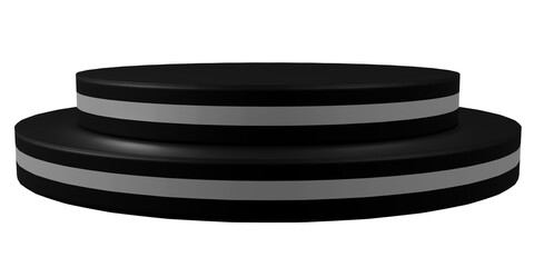 podium stage 3d illustration