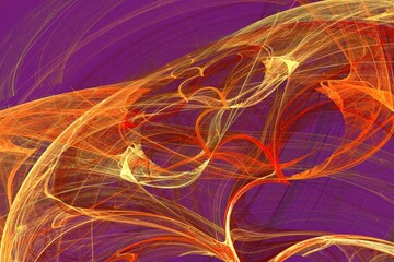 abstract fractal background